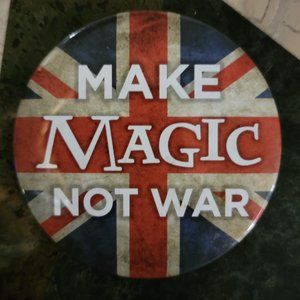 Harry Potter Theme "Make Magic Not War" Pin